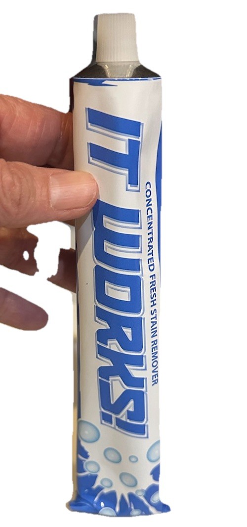 IT WORKS CONCENTRATED STAIN REMOVER GERMANY LAUNDRY CARPET UPHOLSTERY PASTE 3.48