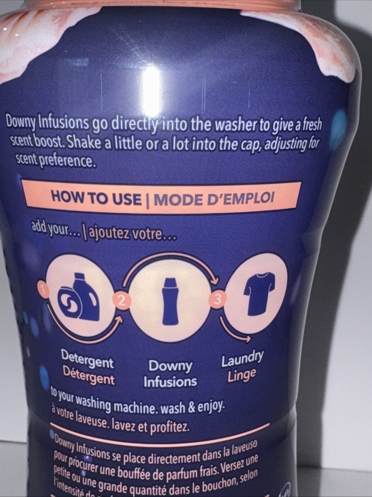 Downy Infusions Bliss Sparkling Amber & Rose 1.5 LB