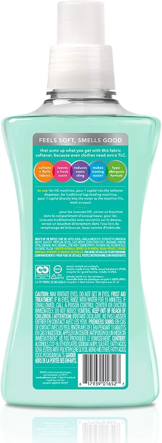 Method Fabric Softener; Beach Sage; 53.5 Ounces; 45 Fl Oz (Pack of 1)