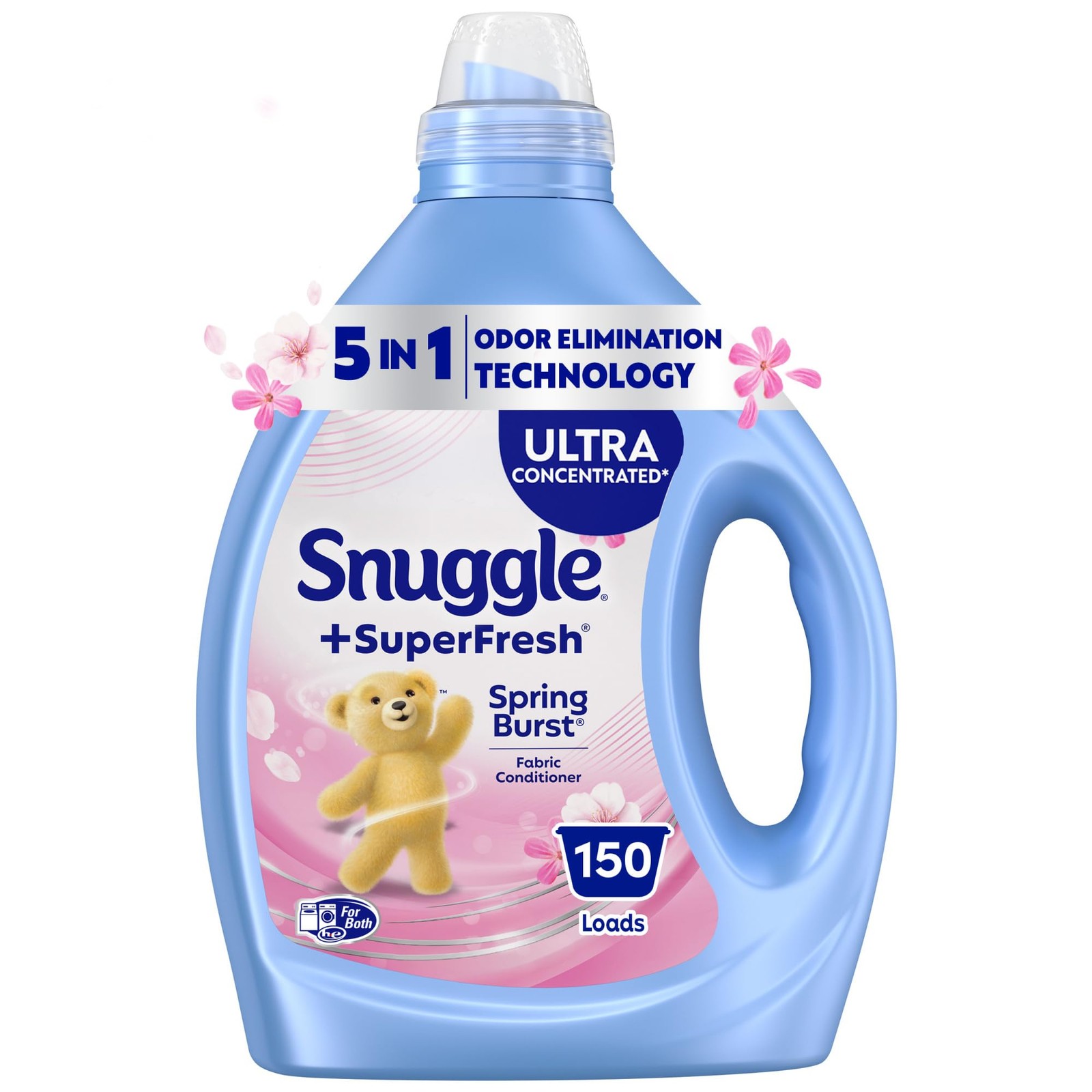 Snuggle SuperFresh Fabric Softener Liquid, 75 Fl Oz (Pack of 1), Spring Burst