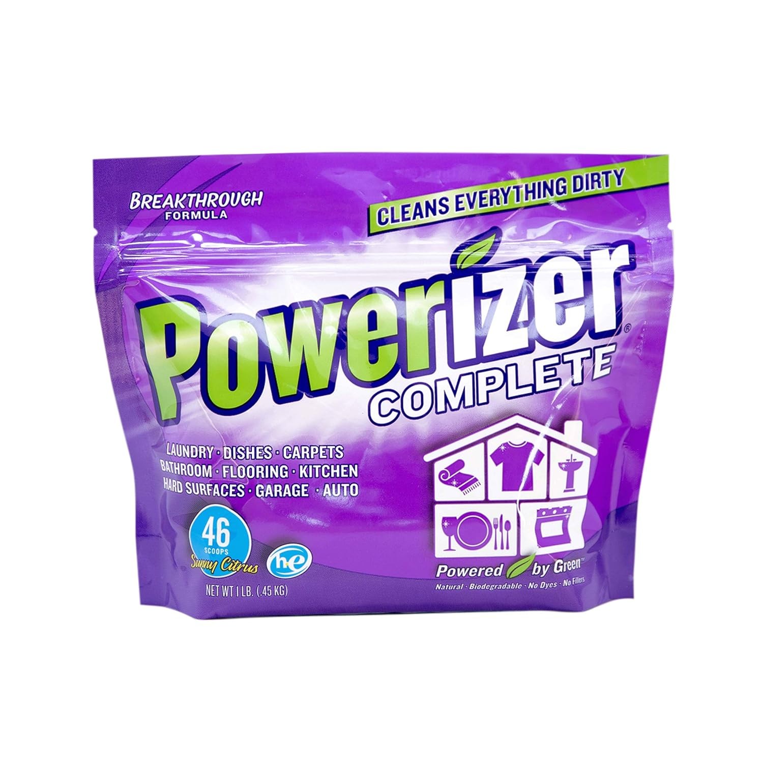 Powerizer Natural Multi-purpose Laundry Detergent Powder Oxi Stain Remover