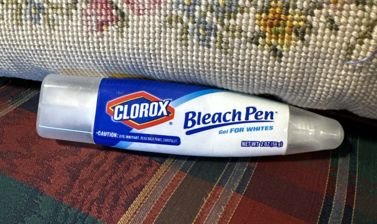 Clorox Bleach Pen Gel Dual Tipped 2 Oz. Opened Discontinued Stain Clothes