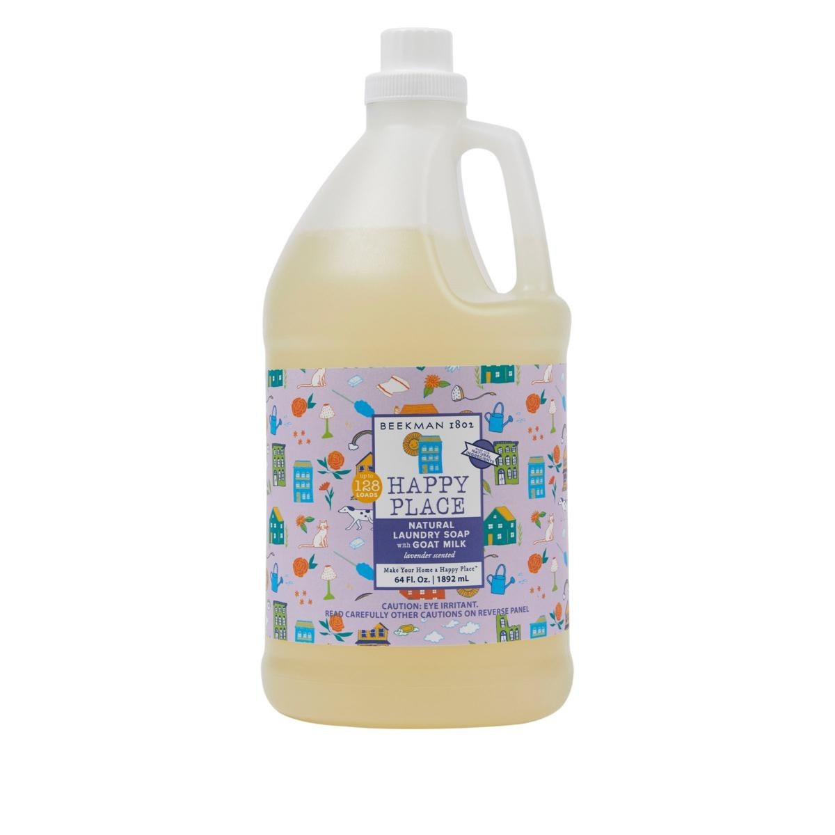 Beekman 1802 Happy Place 128-Load Liquid Goat Milk Laundry Soap Lavender 64 oz