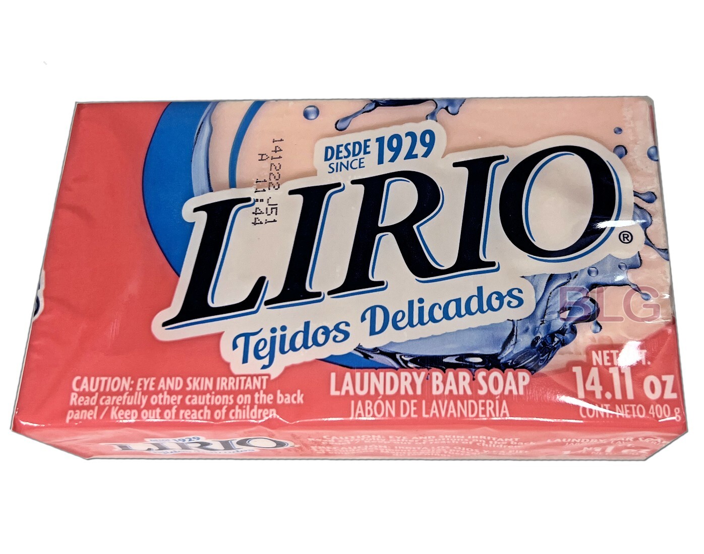 LIRIO Delicate Fabric Laundry Soap Bars Cleaning Products Jabon Lavanderia 1-Bar