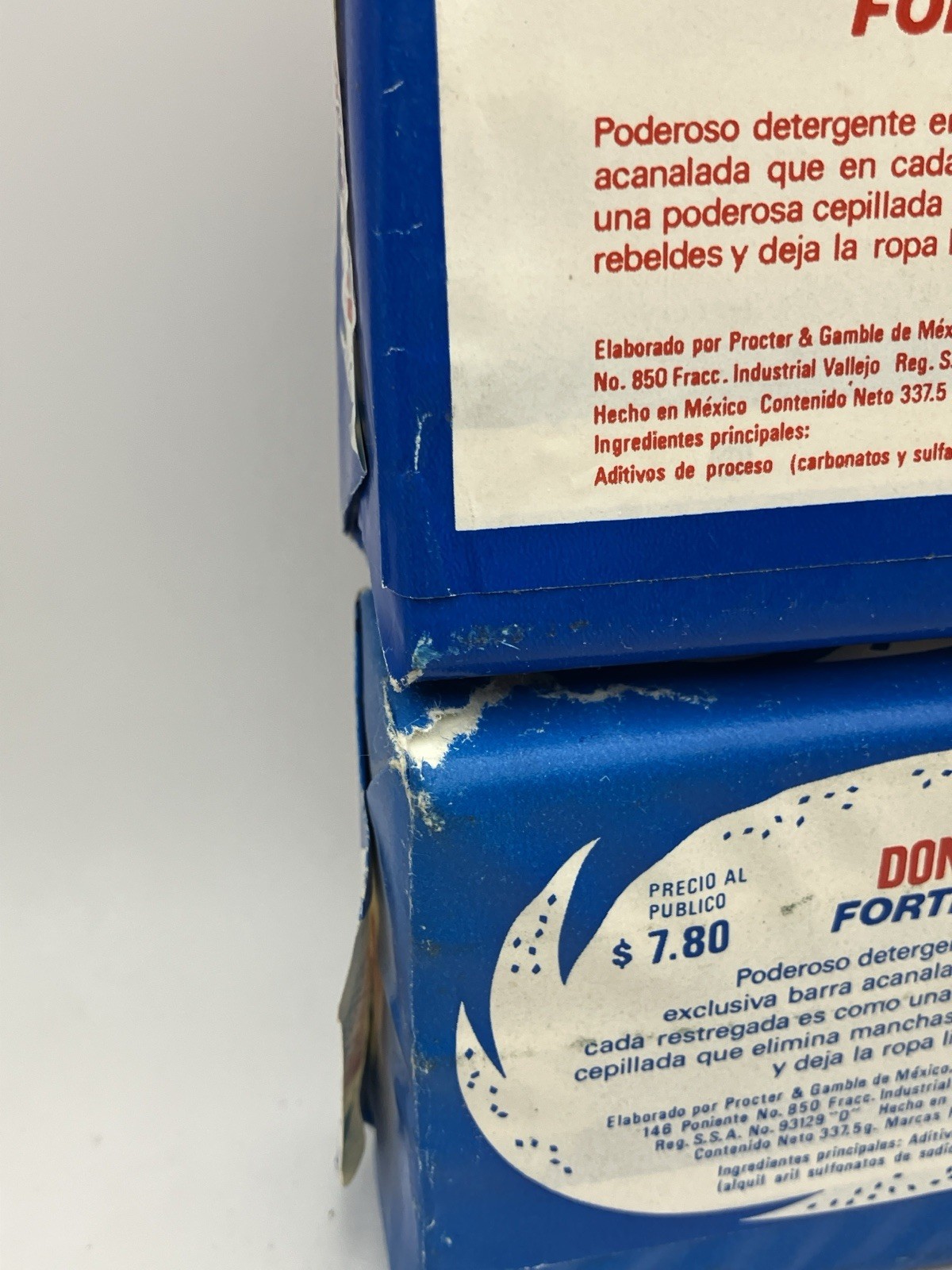 Don Maximo Extra Gigante Vintage Laundry Bar Soap Detergent Mexico Lot 4 bars