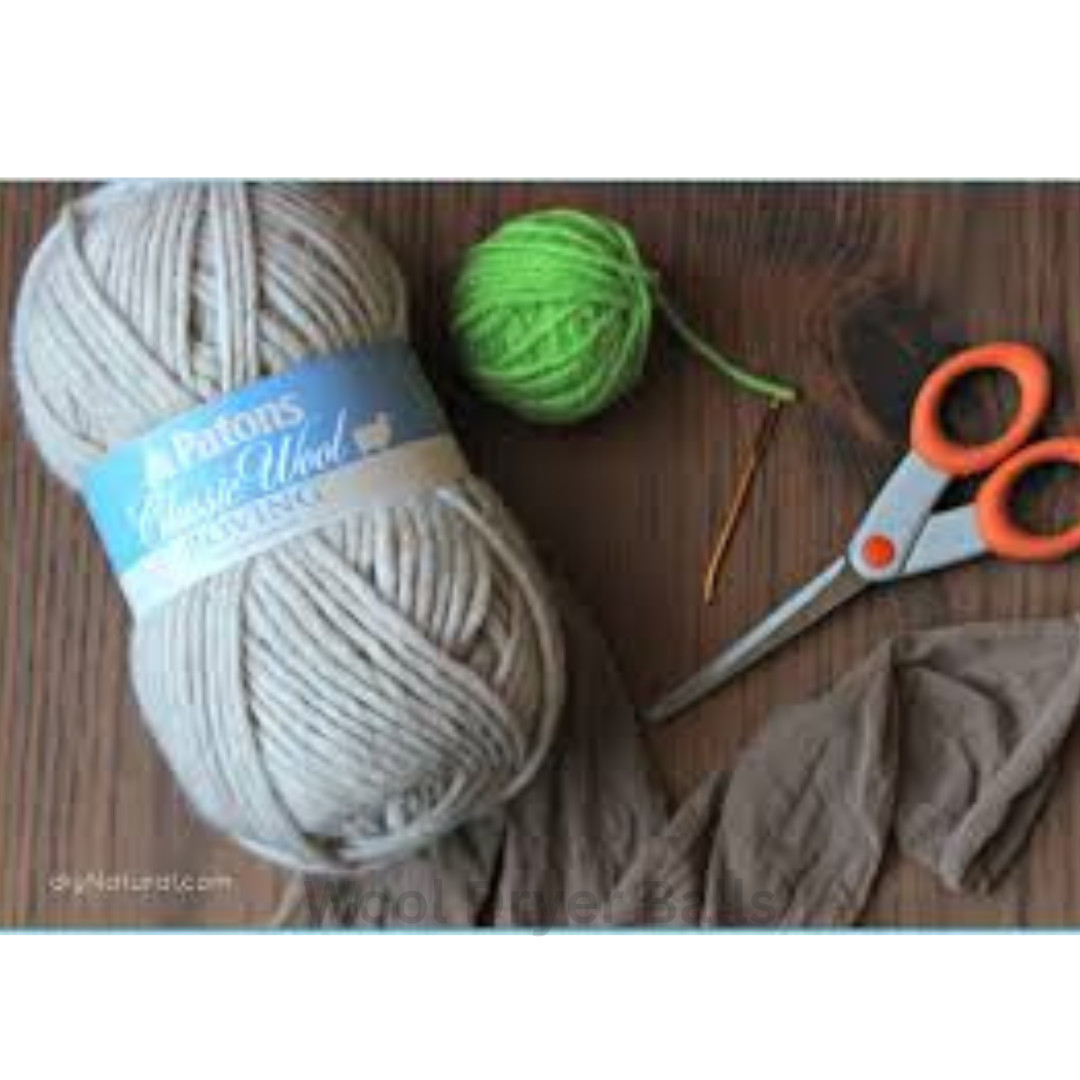 Handy Laundry Wool Dryer Balls – Natural Fabric Softener, Reusable, Reduces Clot