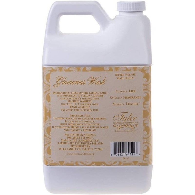 Glamorous Floral Laundry Detergent Liquid 64oz Phosphate Free Scented Wash New