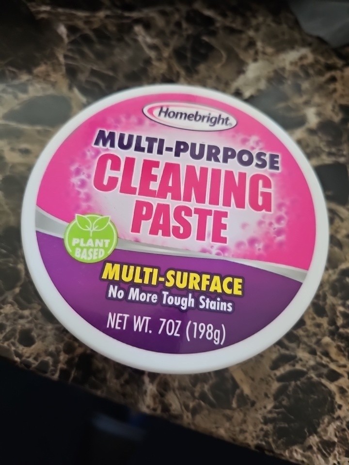 1 Multi-Purpose Cleaning Paste Home Kitchen Bathroom Laundry Supplies 7oz