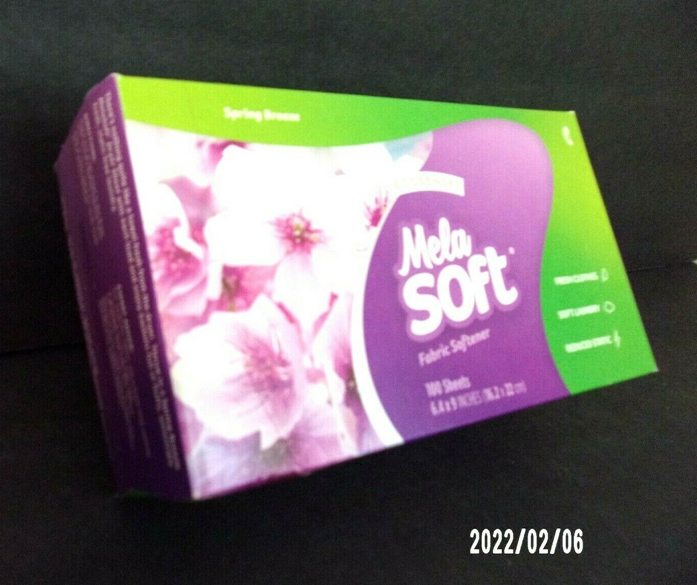 Melaleuca Ecosense Mela Soft 16 Oz Dryer Sheets Of 100 Sheets Spring Breeze