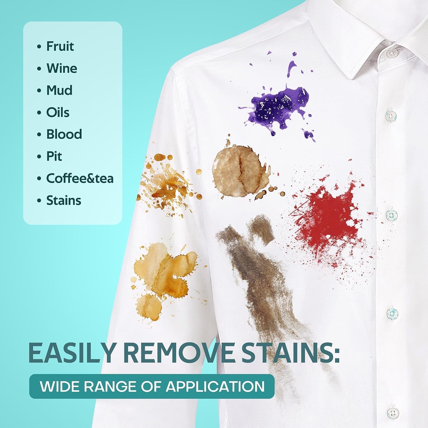 Compact Laundry Stain Brush – Natural Boar Bristles for Tough Stains on Fabrics