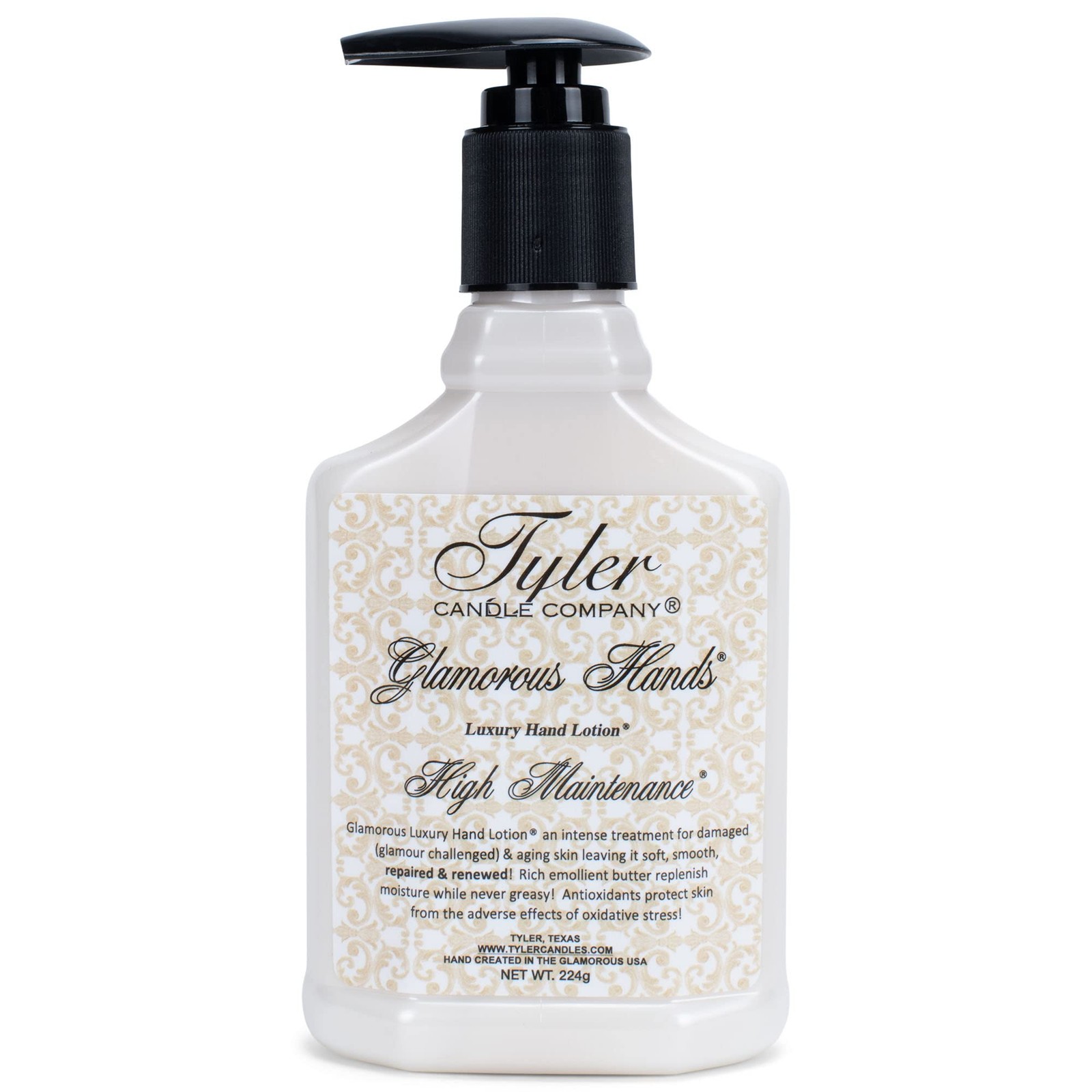 Tyler Candle HIGH Maintenance Tyler Hand Lotion Glamorous Personal Care
