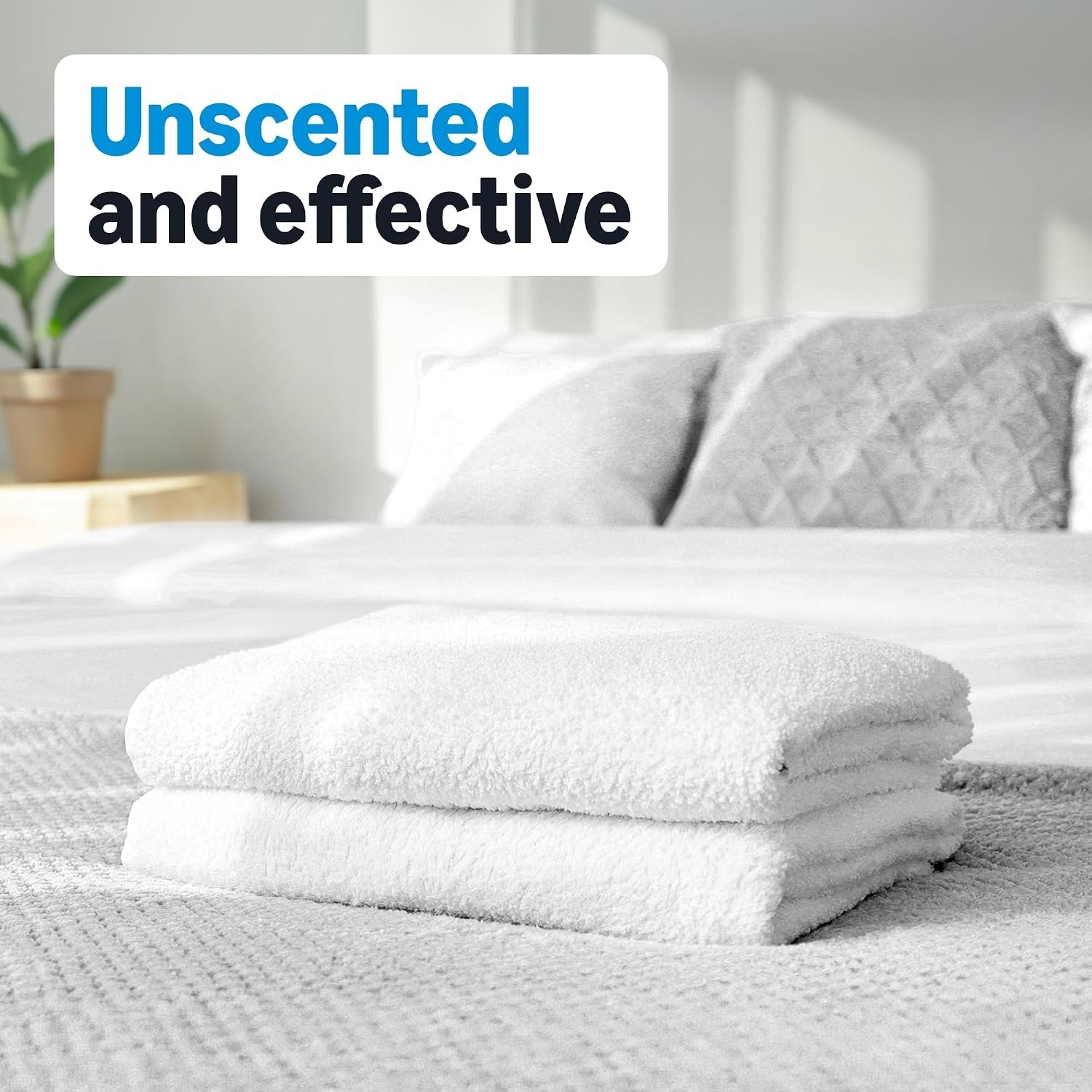 160 Hypoallergenic Dryer Sheets – Controls Static and Wrinkles, Unscented Care