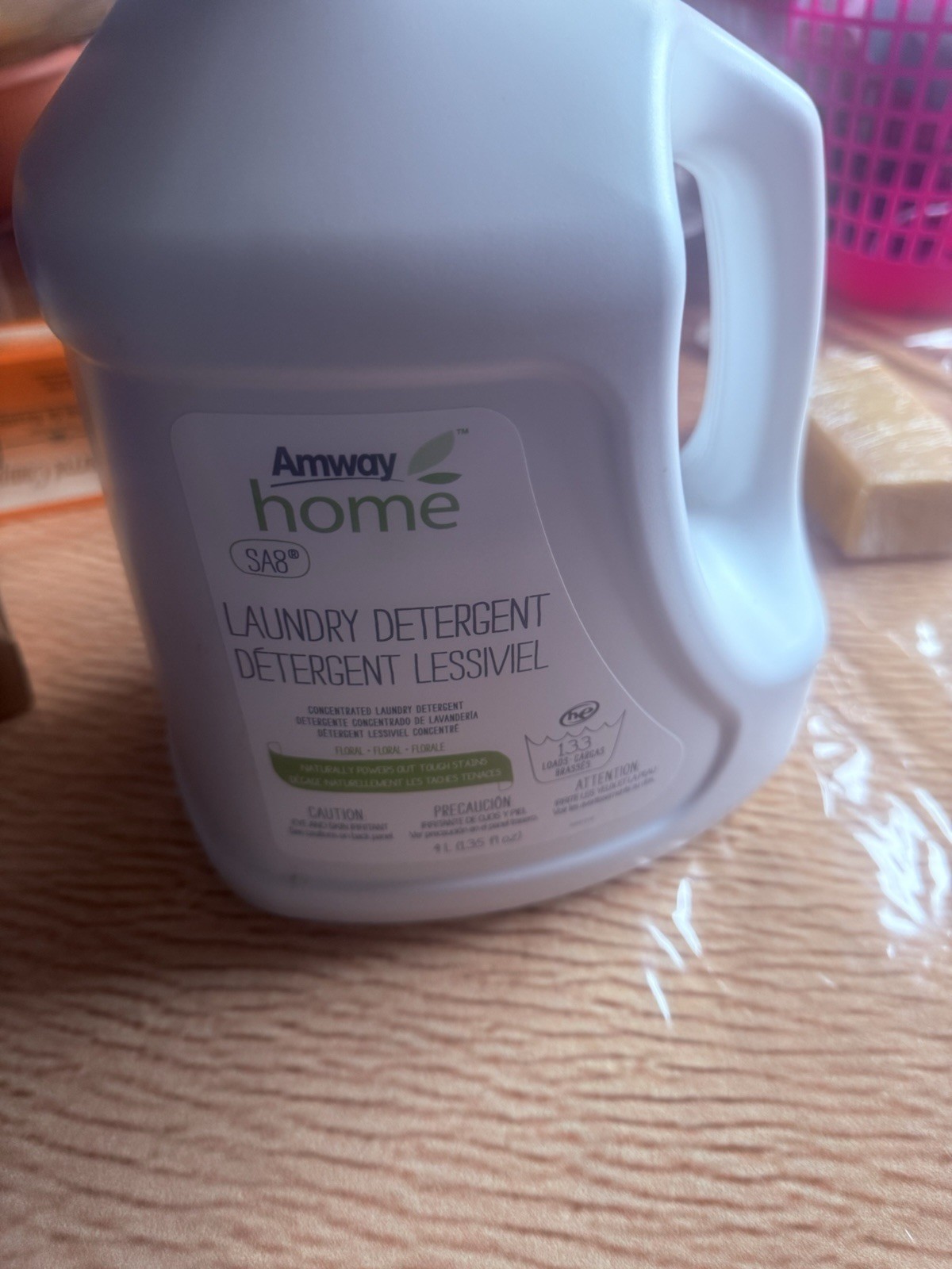 Amway Home SA8 Laundry Detergent Liquid 133 Loads Floral Scent EPA Safer Choice