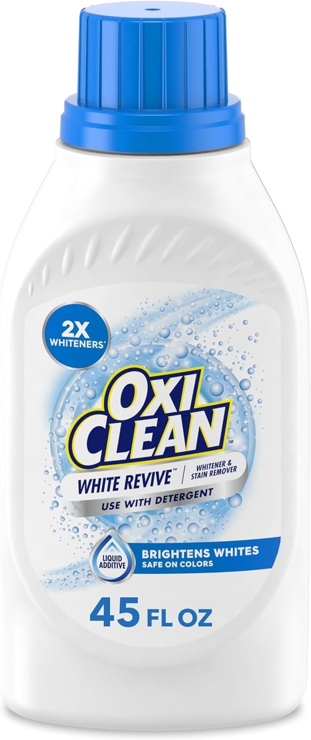 High Efficiency 45 fl oz White Revive Whitener & Stain Fighter for Laundry