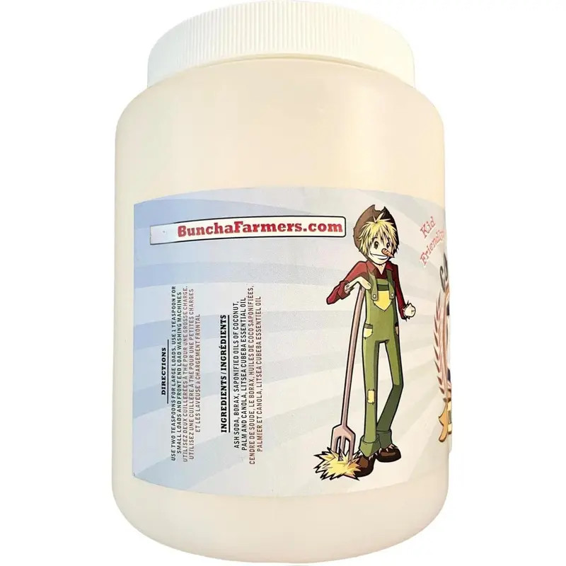 Buncha Farmers Country Fresh 100% All Natural Eco-Friendly Laundry Detergent