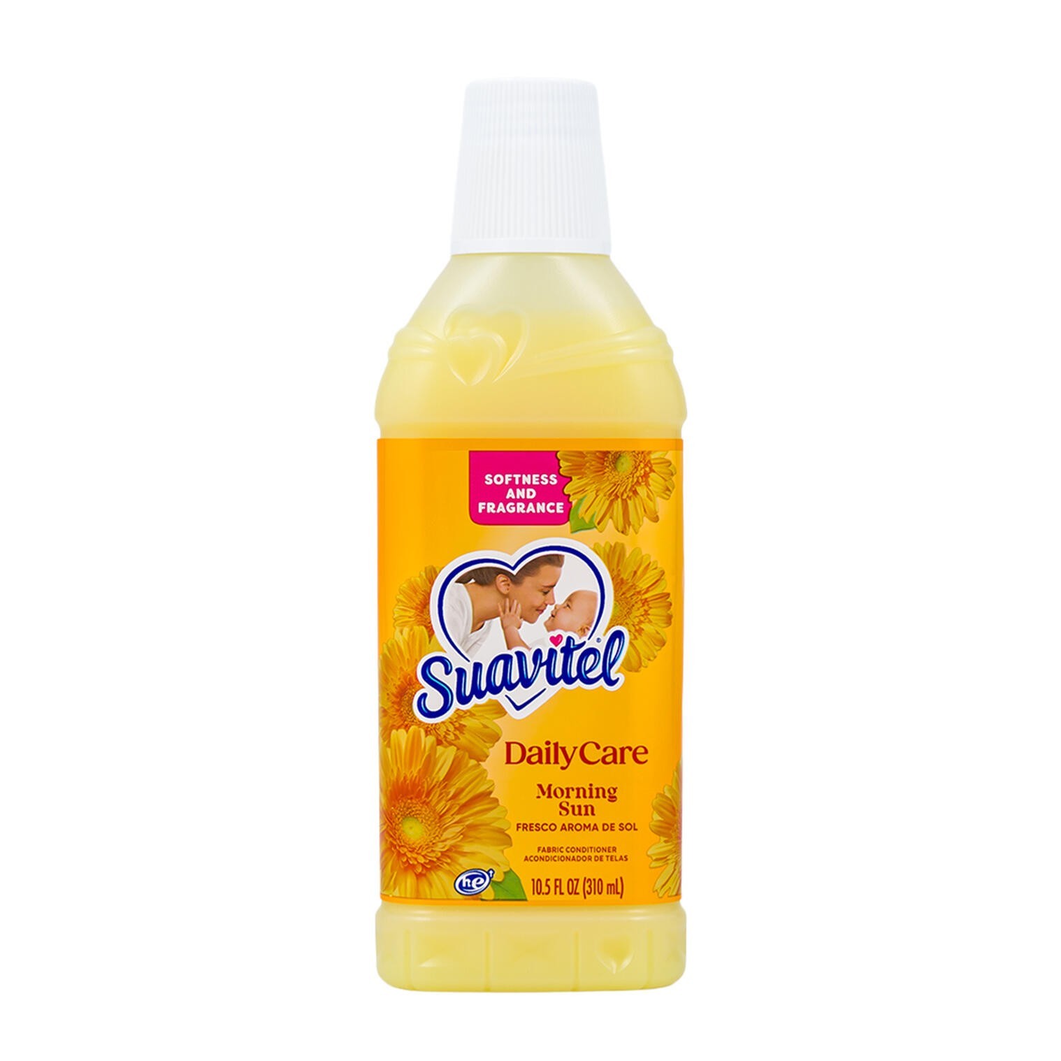 Suavitel Liquid Fabric Softener, (4 Pack Different Scents) 10.5oz Each Bottle
