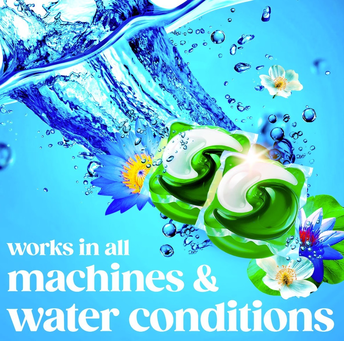 [FASH SALE] Gain Flings Laundry Detergent Pacs Waterfall Delight 60 Ct 2 Pack