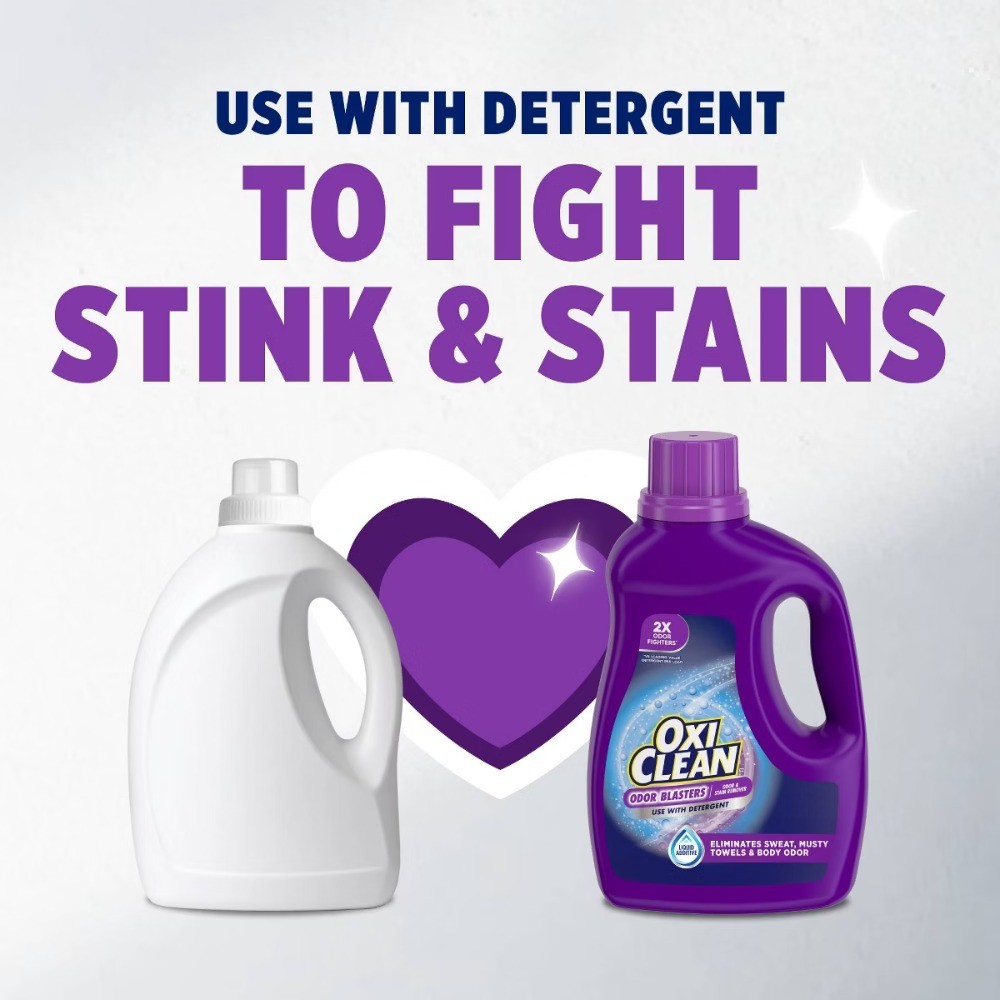 OxiClean Odor Blaster Laundry Additive, 66oz, HE, Phosphate-Free