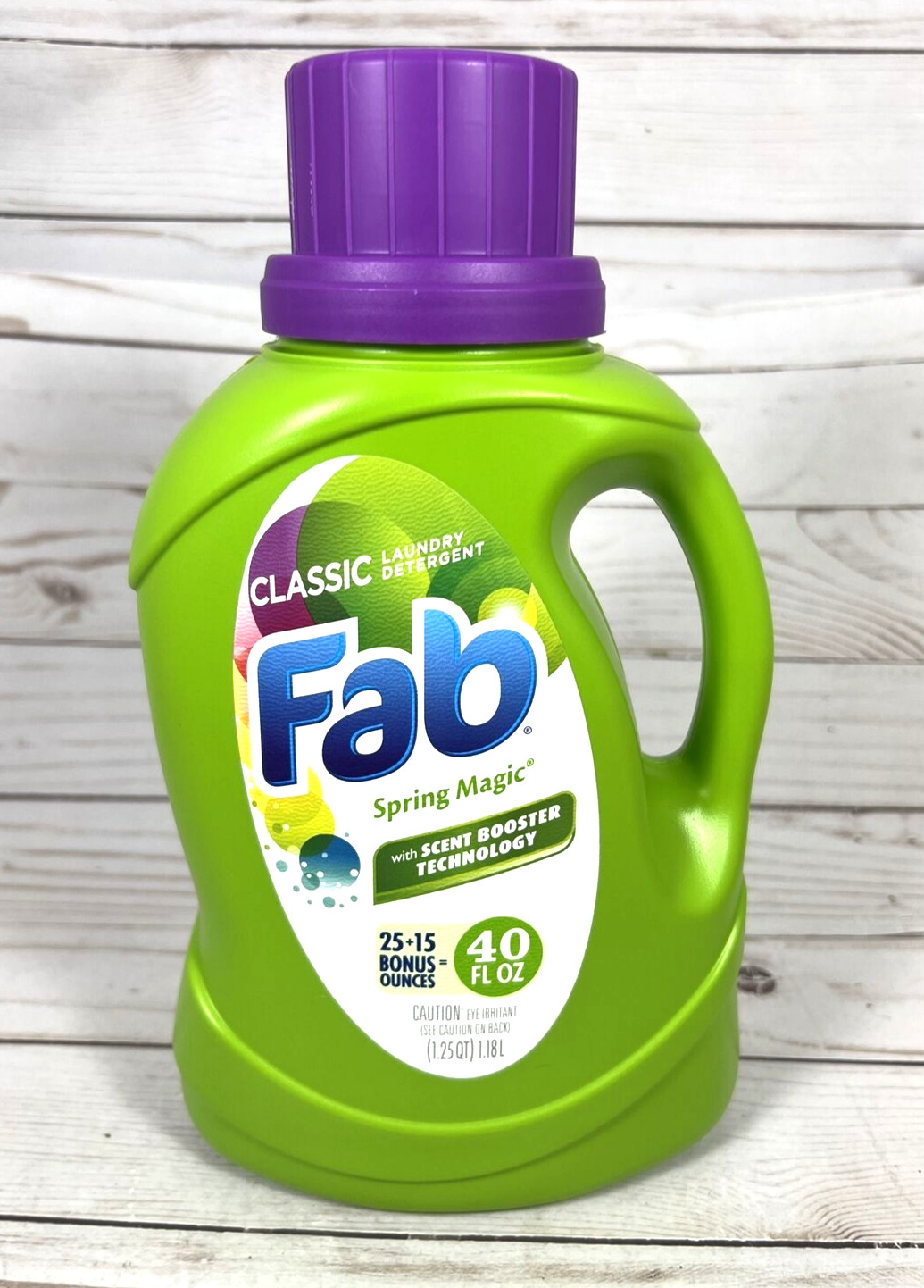 FAB Spring Magic 40oz Classic Laundry Detergent With Scent Booster