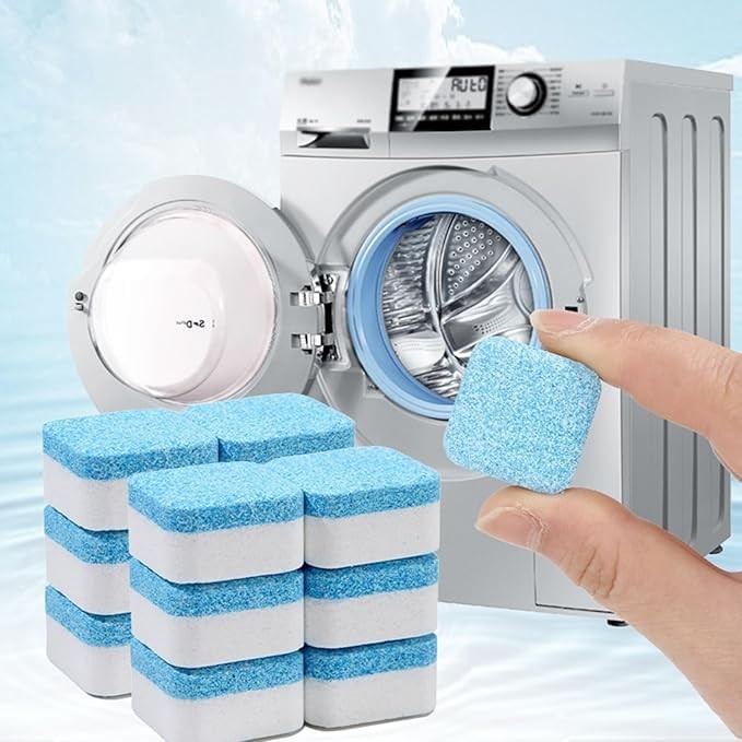 XQZG Washing Machine Cleaner Tablets – 36 Pack Deep Cleaning Descaler