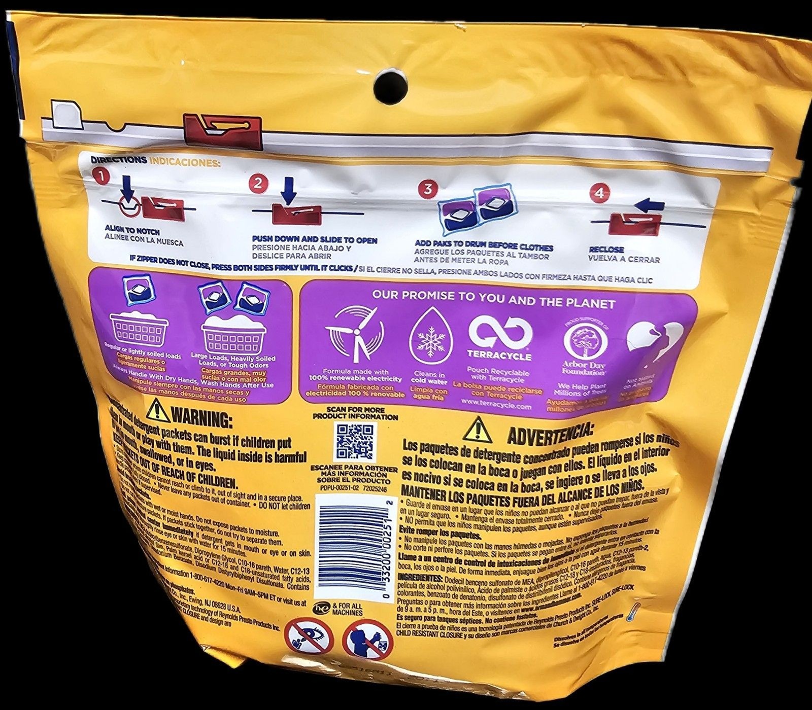 2 Packages Arm & Hammer Oxi Clean Odor Blasters 5-in-1 Fresh Burst 14 Power Paks