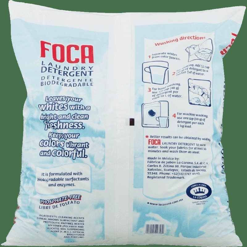 Eco-Friendly Laundry Detergent Powder 62 Loads Gentle Stain Removal Fresh Scent