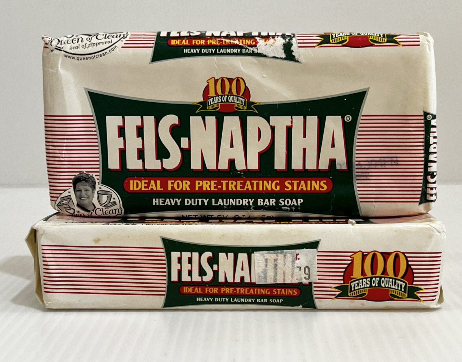 FELS- NAPTHA Heavy Duty Laundry Bar Soap Dial Corp. 5.5 Oz. Made In USA NOS