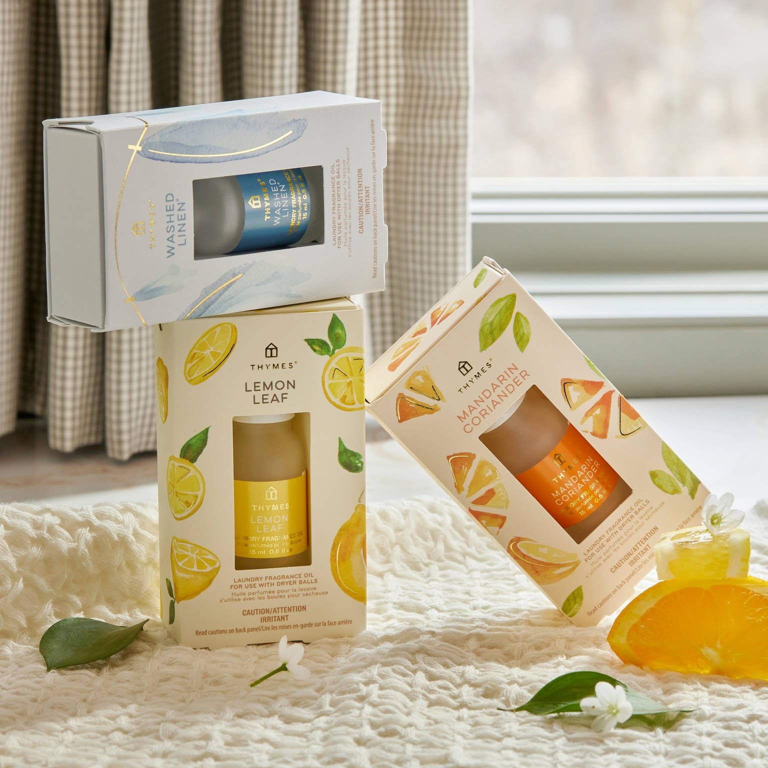 Lemon Leaf Laundry Fragrance Oil for Dryer Scented Supplies 0.5 Fl Oz