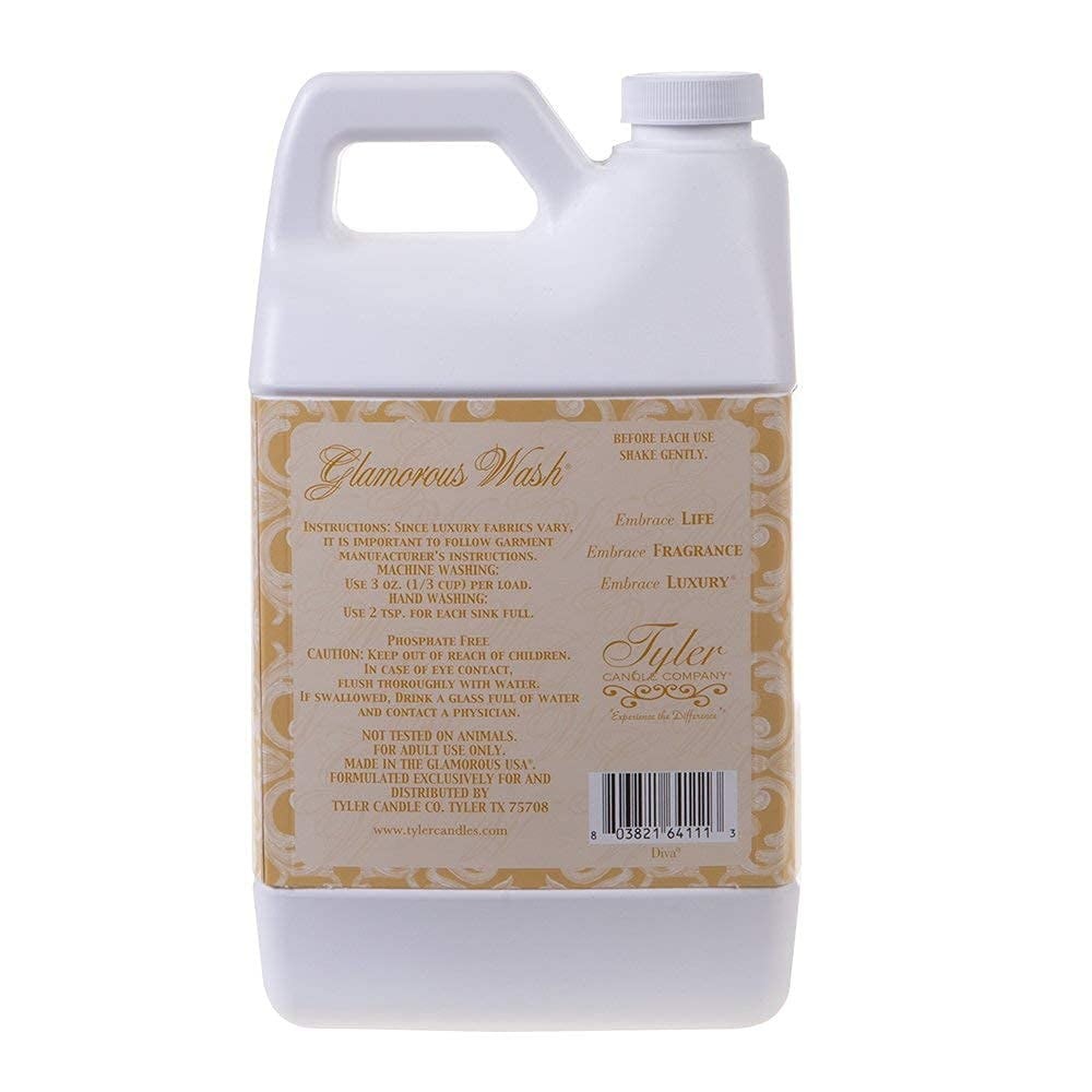 Tyler Glamorous Liquid Wash – Diva (64 Oz), Pack of 1, Floral