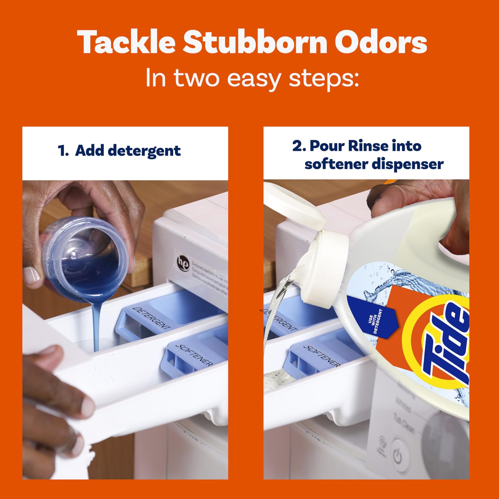 Tide Clean Boost Fabric Rinse, 62 fl oz oz, Removes 62 Fl Oz (Pack of 1)