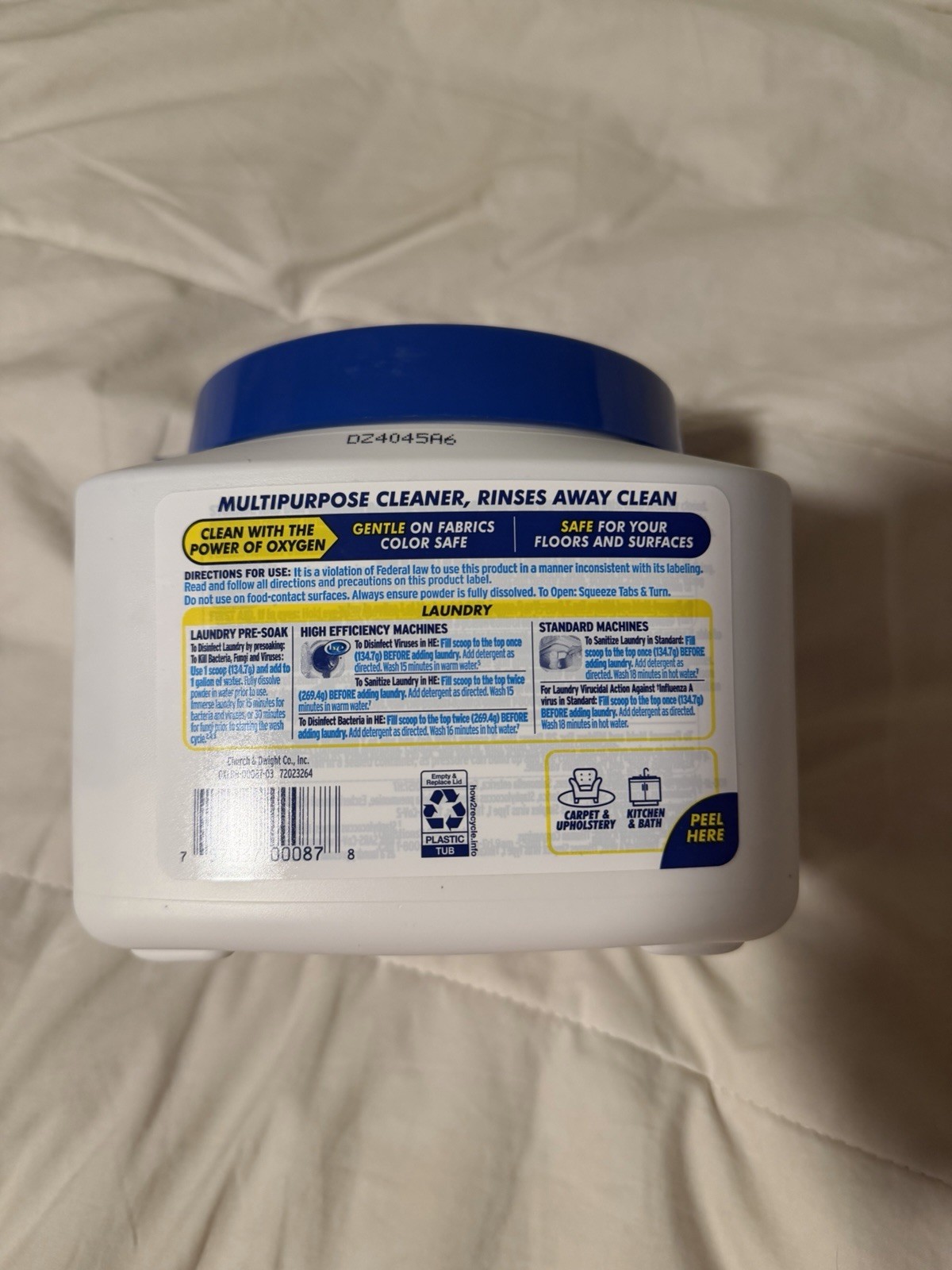 OxiClean Sparkling Fresh Laundry & Home Sanitizer 2.5lb New Discontinued
