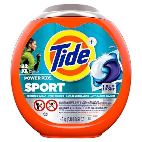 Tide Power Pods Plus Febreze Odor Eliminators 32 Count Laundry Detergent