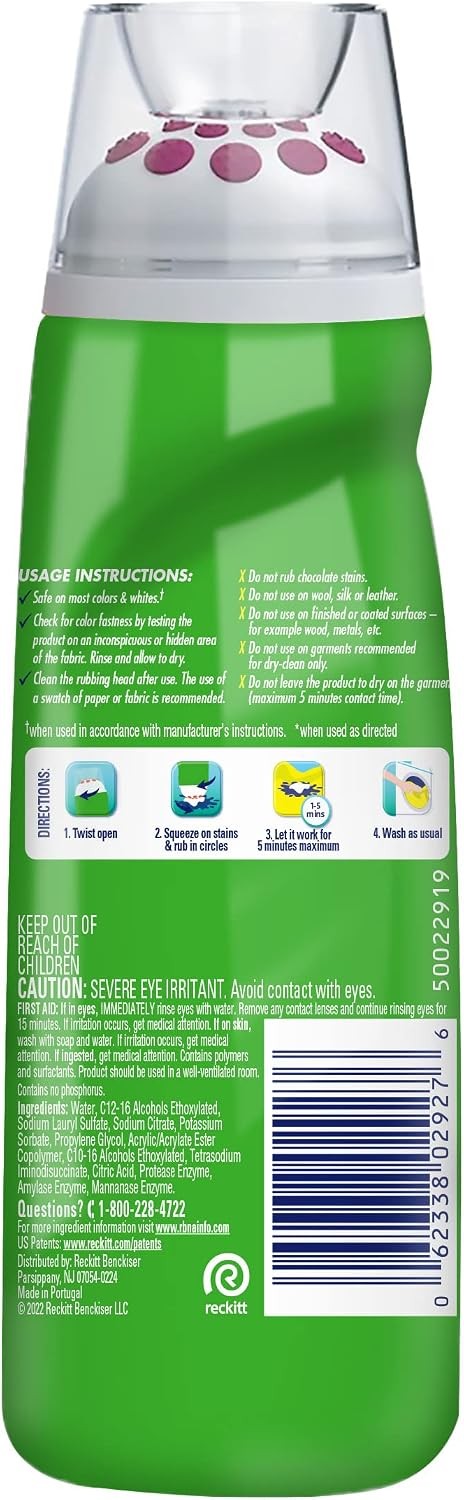 Max Gel Pre-Treat Laundry Stain Stick, 6.7 oz Stain Remover Stick