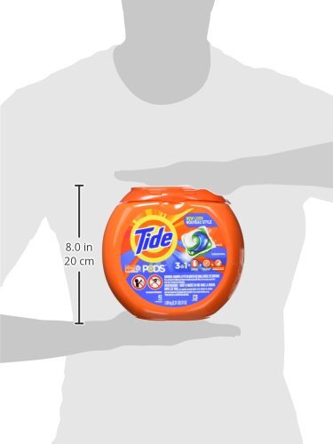 Tide PODS Laundry Detergent Pacs 42 Count Extra Stain Odor Fighter Original S…