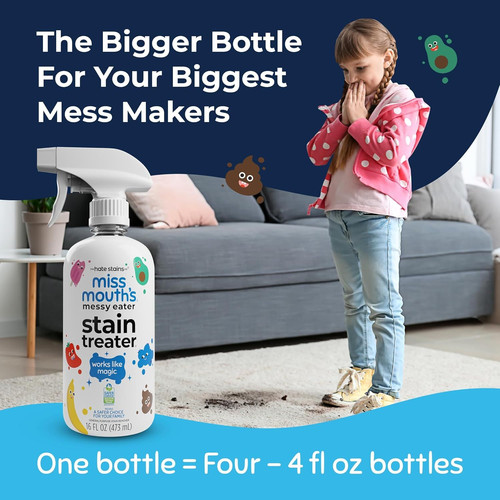 Miss Mouth’s Messy Eater Stain Treater Spray – 16oz Remover – Newborn…