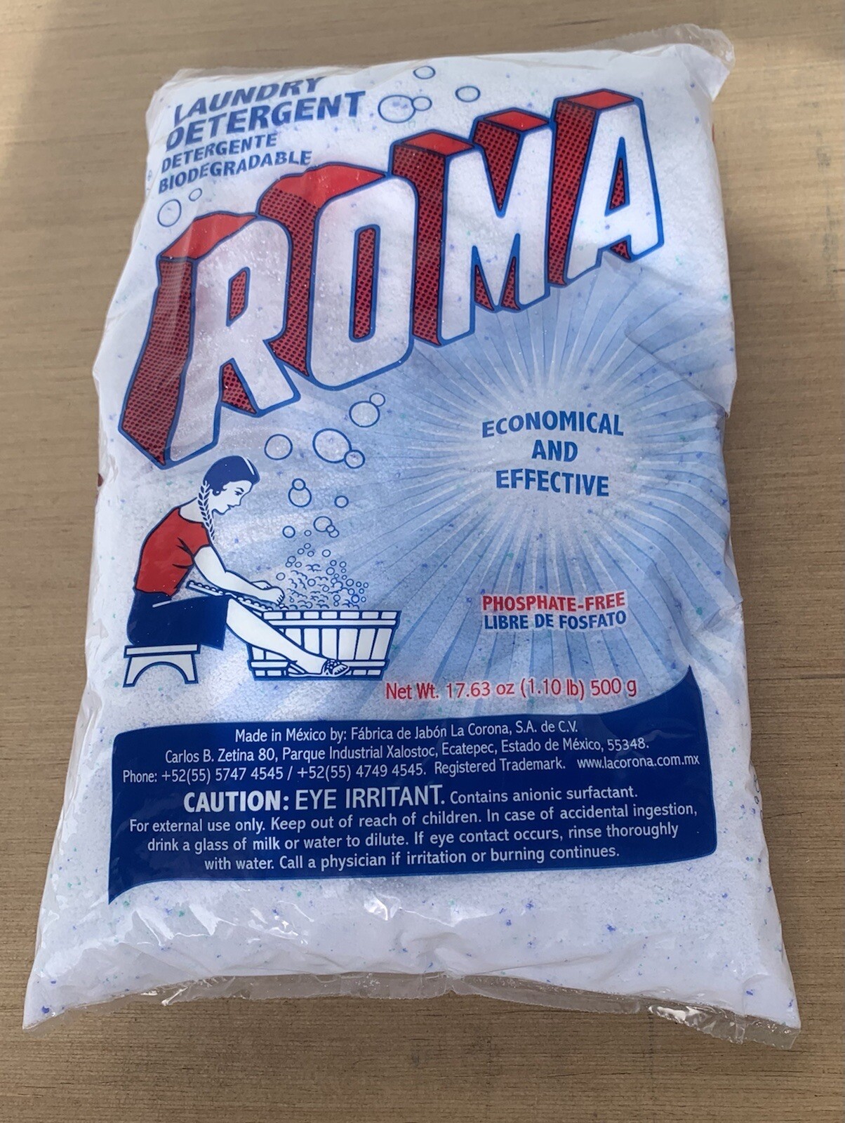 Roma Laundry Detergent 1.1 Lb. 4 Pack