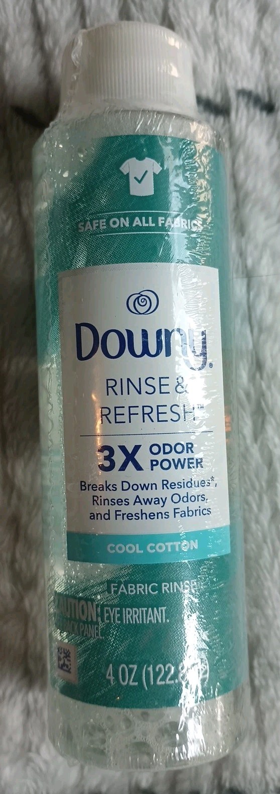 Downy Rinse & Refresh Fabric Rinse Cool Cotton 4 oz Bottle