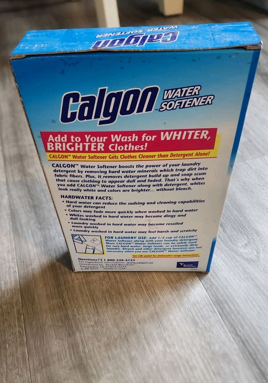 Calgon Water Softener Powder New 2 LB 8 OZ (40 OZ) Discontinued NEW