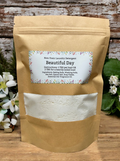 SAMPLE Non-Toxic Chemical Free Natural Laundry Detergent 10 Loads- Many Scents