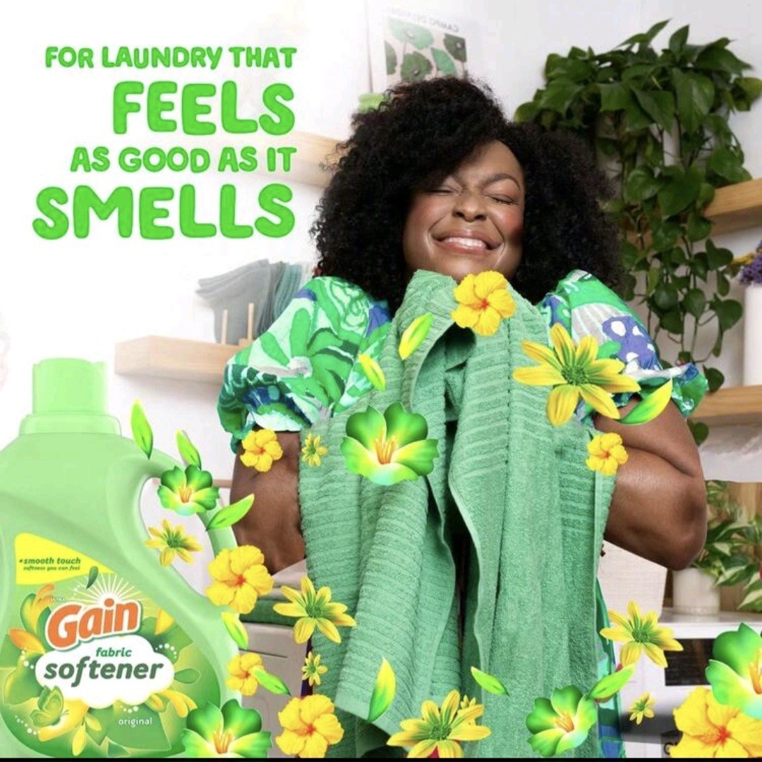 Gain Fabric Softener Liquid 35 oz Floral Scent Anti Static Wrinkle Reducing