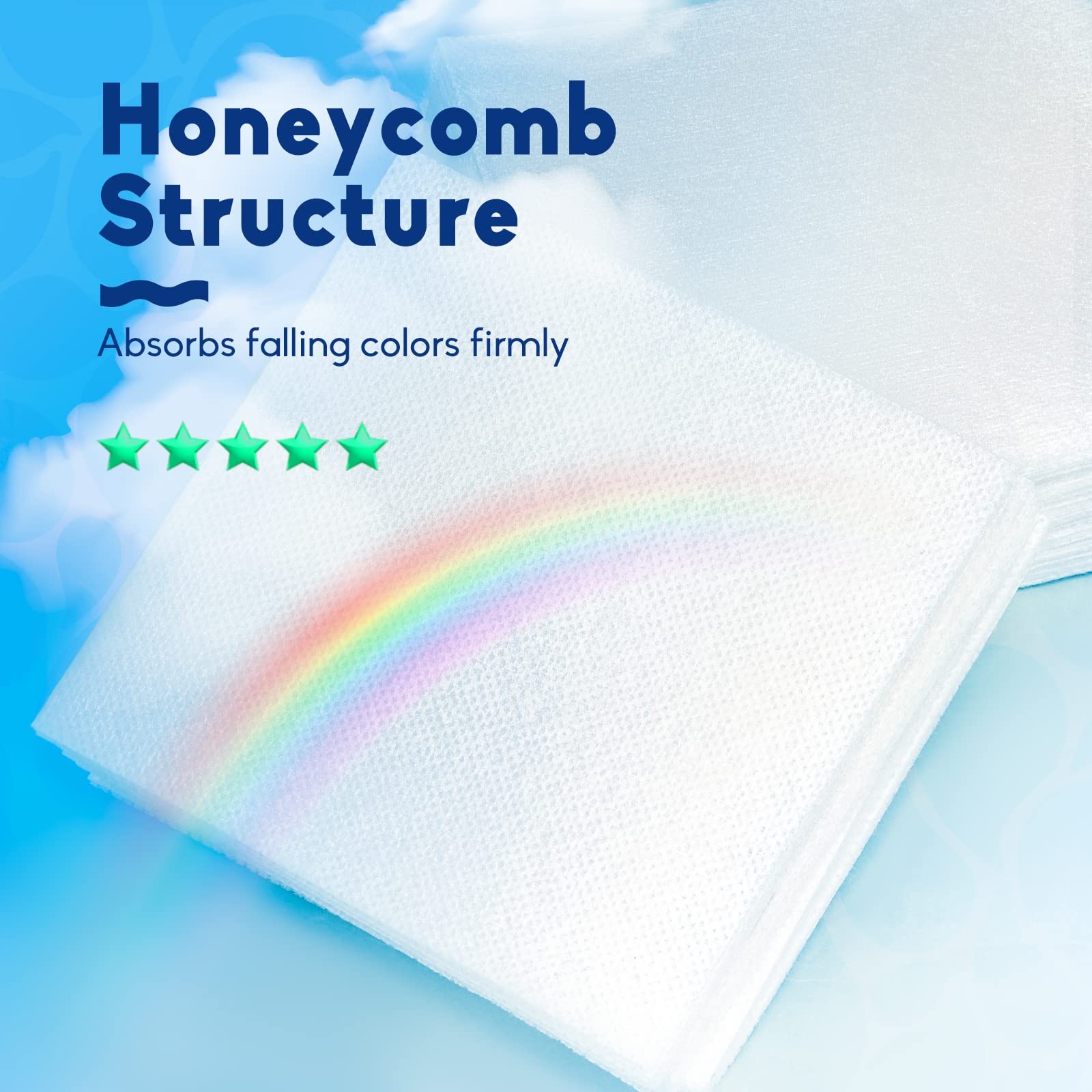 Xcleen Color Absorber Laundry Sheets 120 Count, Dye 1 Count (Pack of 120)