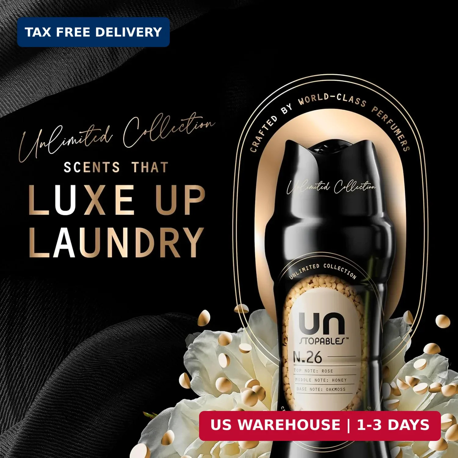 Downy Unstopables Unlimited Collection In Wash Laundry Scent Booster Beads, No.