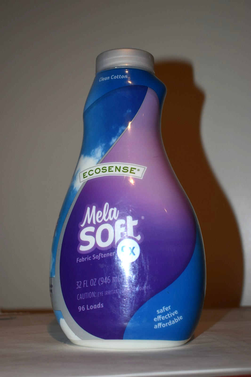 Melaleuca EcoSense Mela Soft 9X Fabric Softener Clean Cotton Scent 32 oz