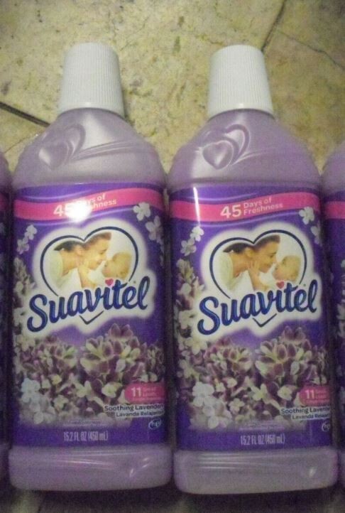 2 x Suavitel 11 small Loads Soothing Lavender Fabric Conditioner 45 days