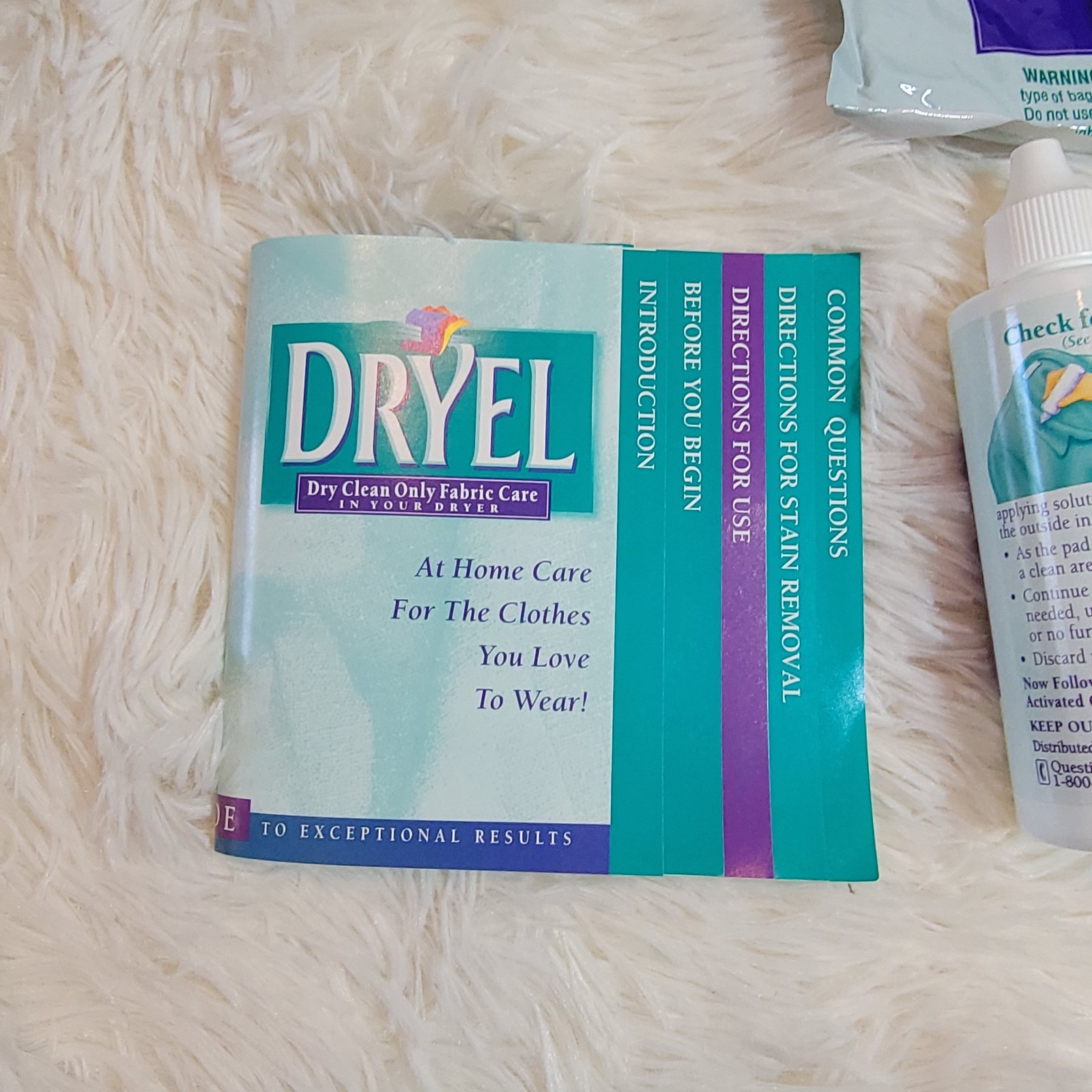 Dryel At Home Dry Cleaner Kit Stain Removal Solution Unopened