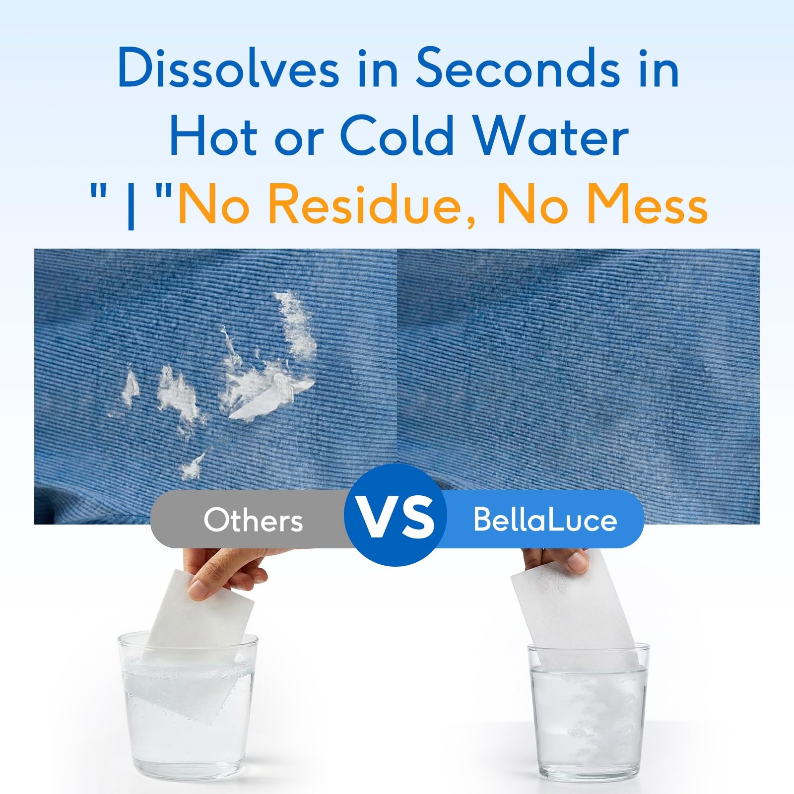 BellaLuce Laundry Detergent Sheets Laundry Sheets, 240 Loads, EcoFriendly, P…