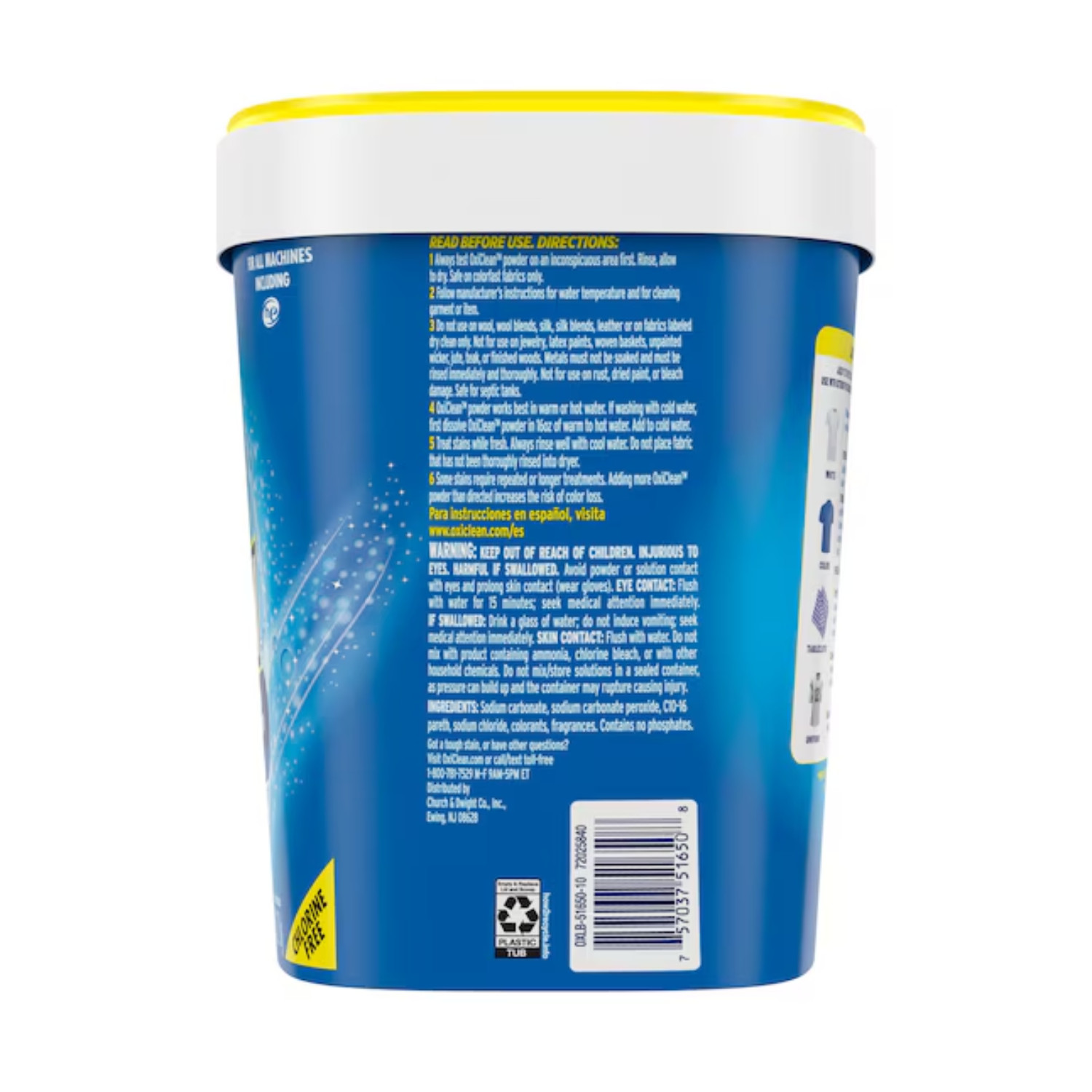 (2 pack) OxiClean Versatile Stain Remover Powder for Around the Home and Laundry