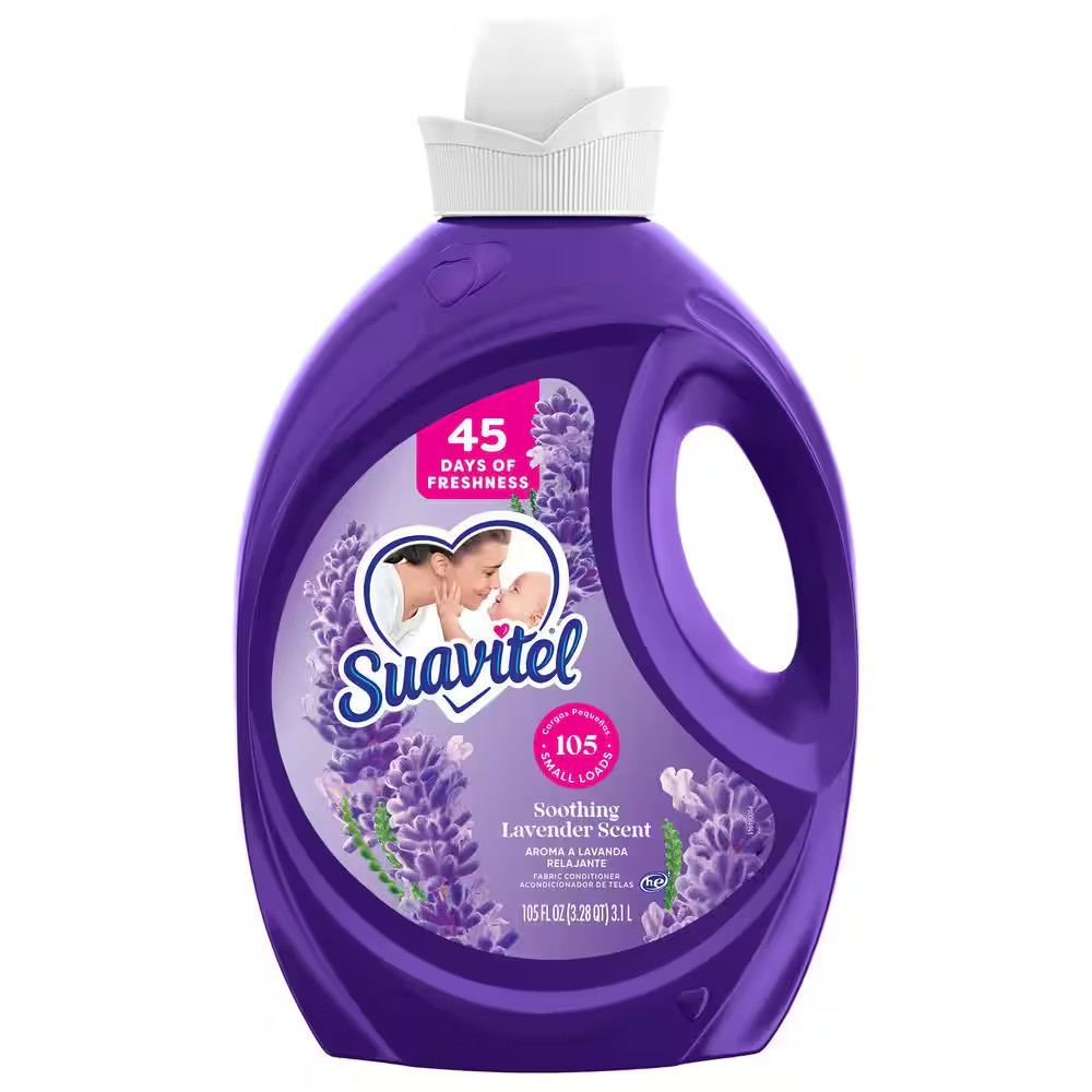 105 Oz. Soothing Lavender Liquid Fabric Softener, 105-Loads