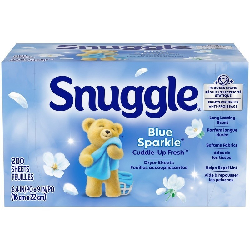 Fresh Dryer Sheets 200 Count Long Lasting Floral Citrus Scent Static Control New
