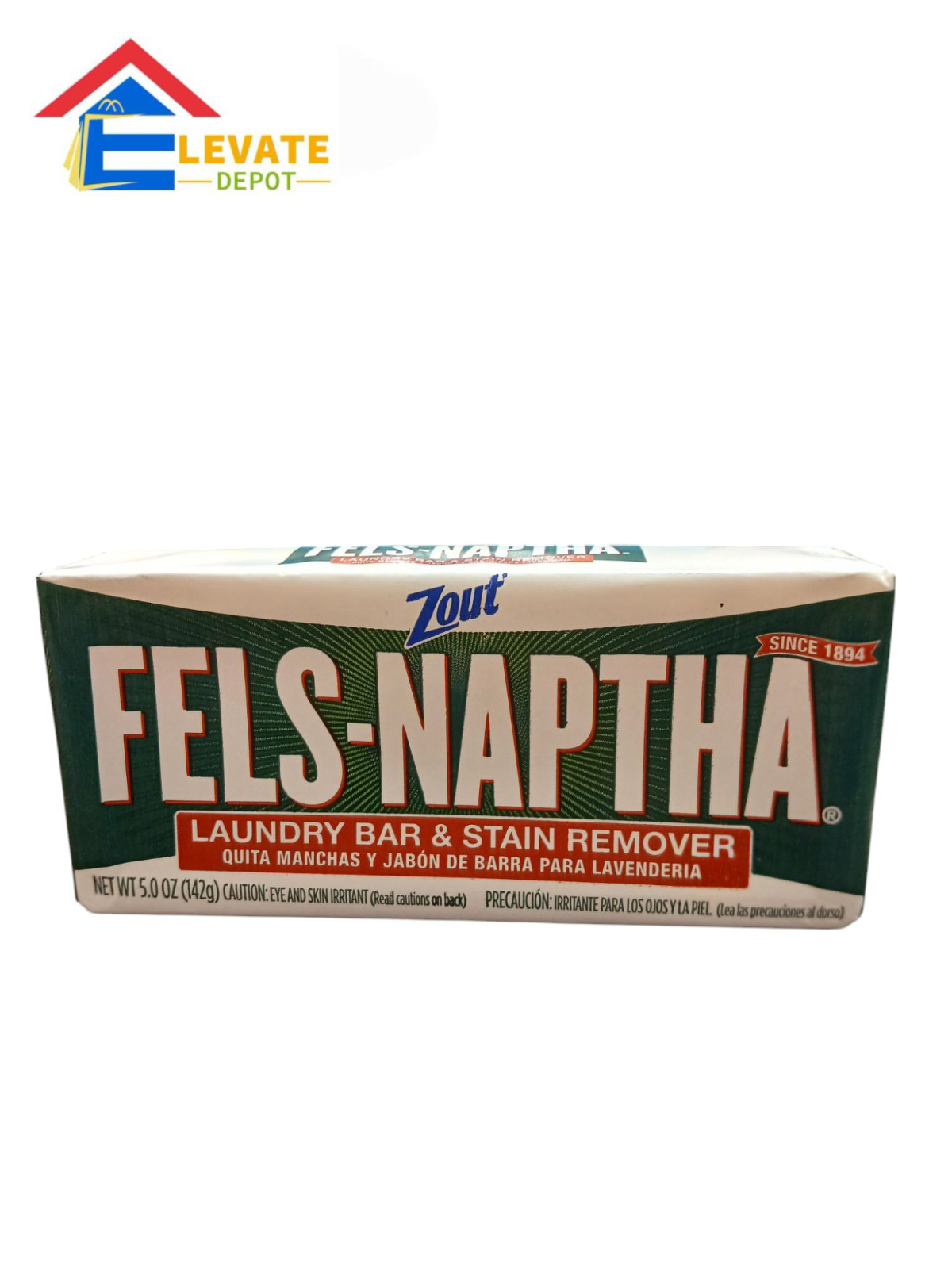 Lot of 6 Purex Fels Naptha Laundry Cleaning Bar and Stain Remover 5 Ounce